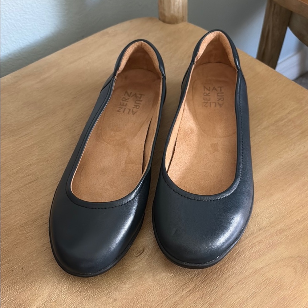 Naturalizer Blue Flats with Cushioned Comfort